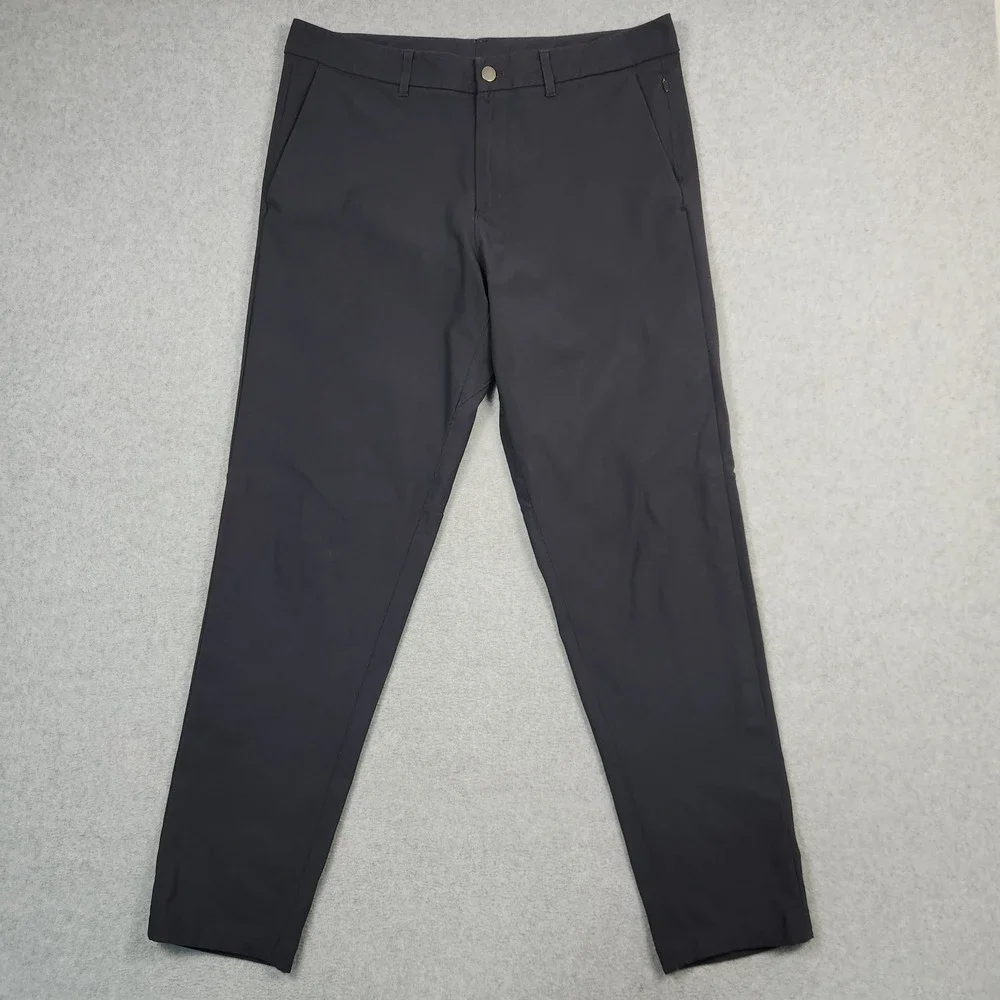 Lululemon Pants 36 (Actual 34x30) Blue Gray Commission Warpstreme Chino Stretch